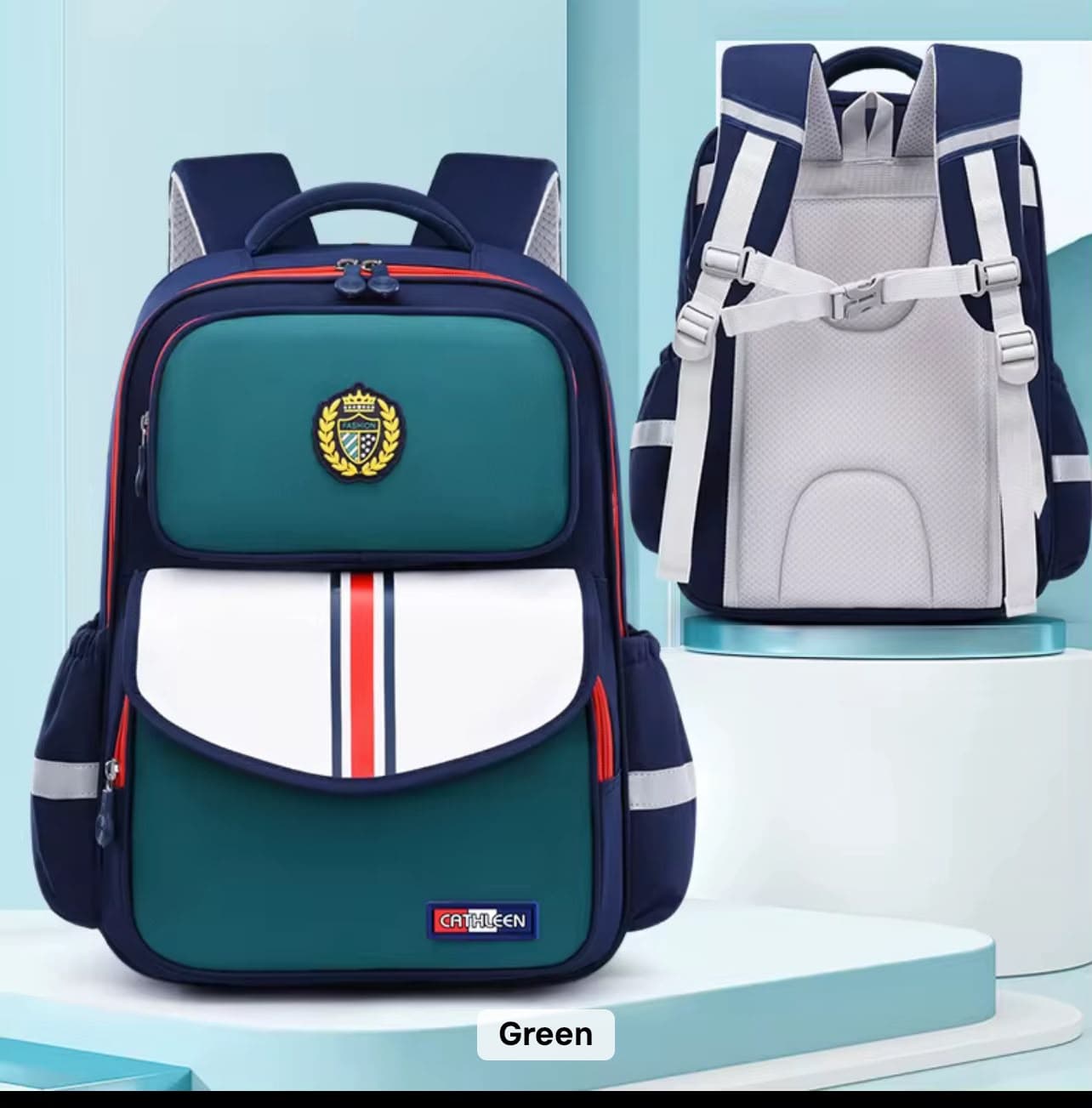 Oxford Waterproof Kids School Backpack