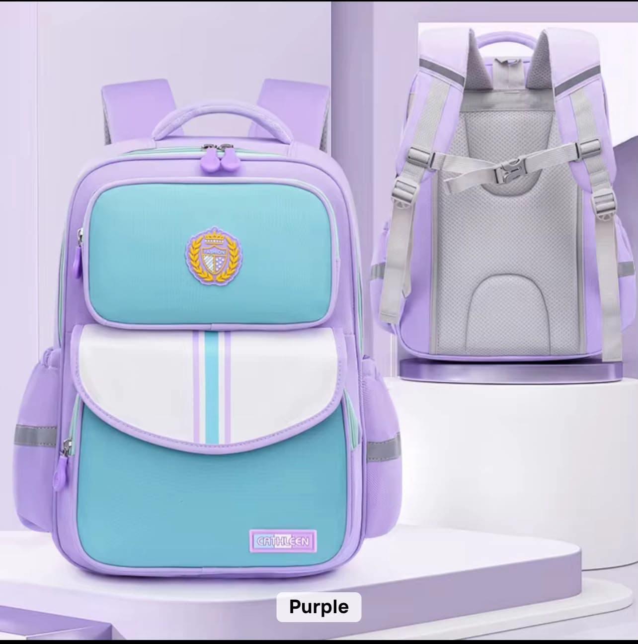 Oxford Waterproof Kids School Backpack