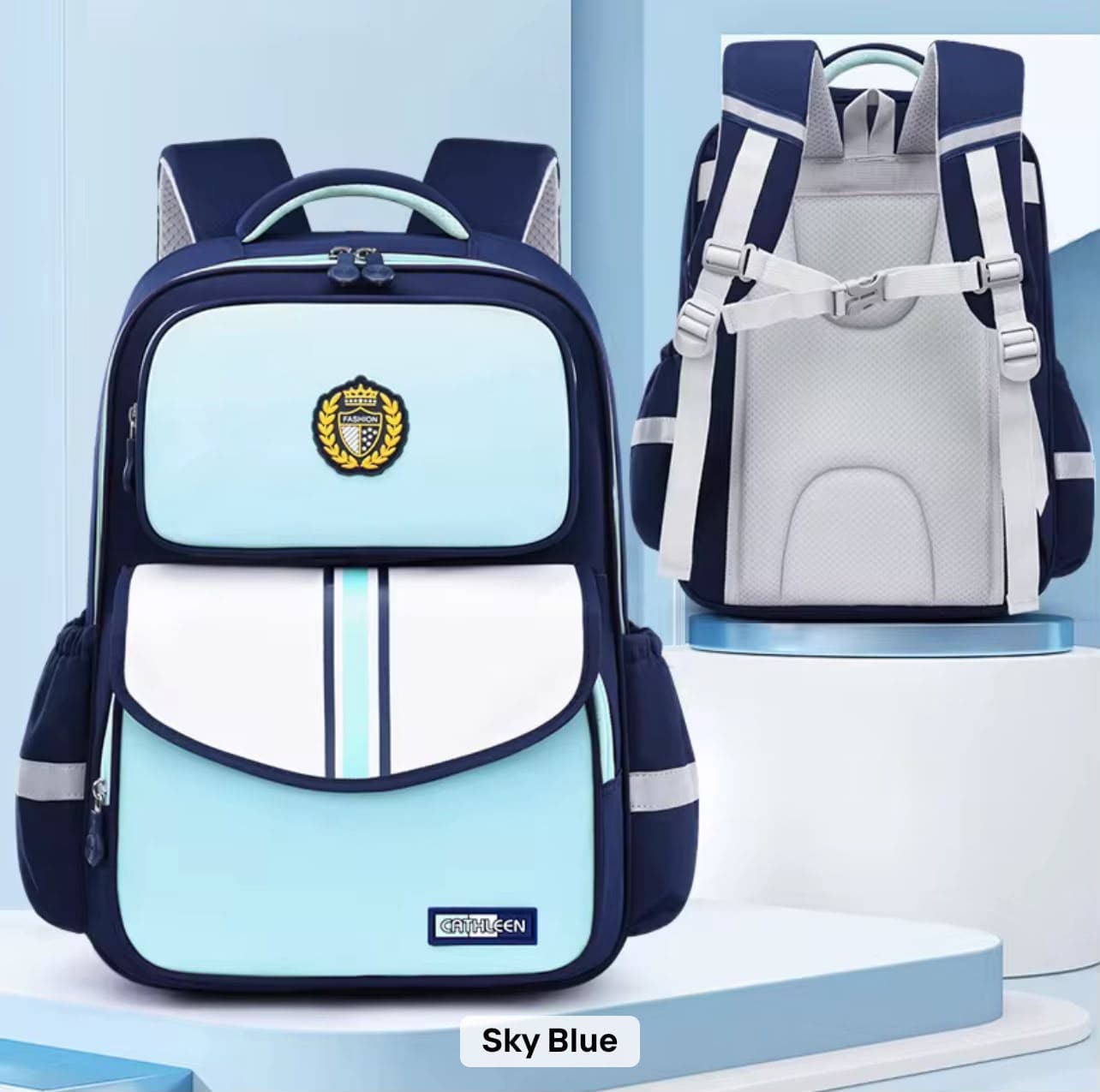 Oxford Waterproof Kids School Backpack